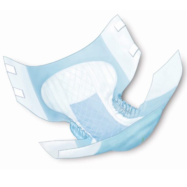 Quilted Plus Unisex Adult Incontinence Briefs with BreatheEasy Technology, X-Large - 66135 - Image 2