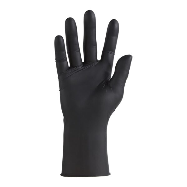 CareStock Small Nitrile Exam Gloves * NonSterile, Fully Textured, Black, Standard Cuff, Chemotherapy Tested - Image 8