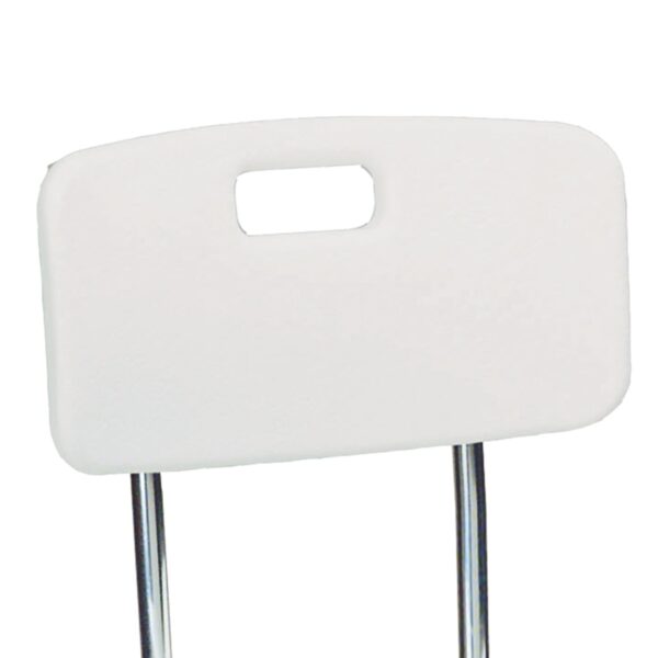 McKesson Aluminum Bath Bench with Backrest, 20-Inch Seat Width, 500 lbs Capacity - Image 3