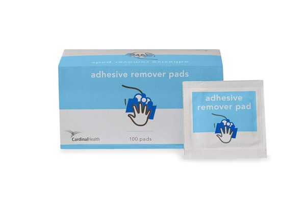 Cardinal MW-ADHRM Adhesive Remover Pads - 100 Pack