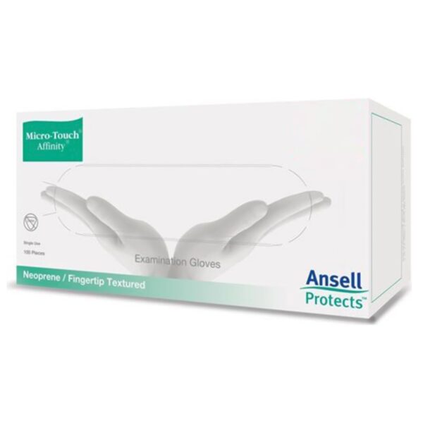Micro-Touch Affinity X-Small Polychloroprene Exam Gloves by 3M - Comfortable, Puncture-Resistant, Chemo Tested - Image 2