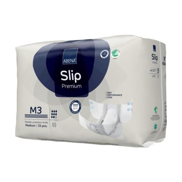 Abena Slip Premium M3 Medium Adult Incontinence Brief with 3,100 mL Absorbency - Image 4