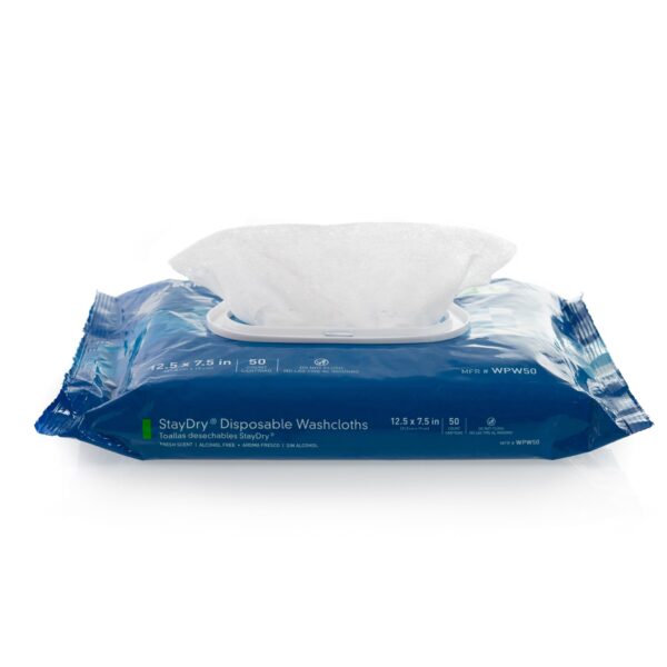 Personal Cleansing Wipe StayDry Soft Pack Scented 50 Count by Brand WPW50 - Image 2