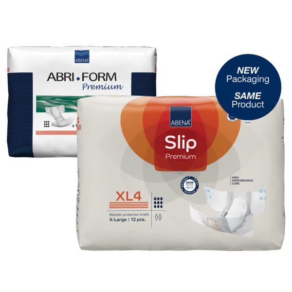 Abena Slip Premium XL4 Unisex Adult Incontinence Brief * Heavy Absorbency, 43-67 Inch Hips - Image 2