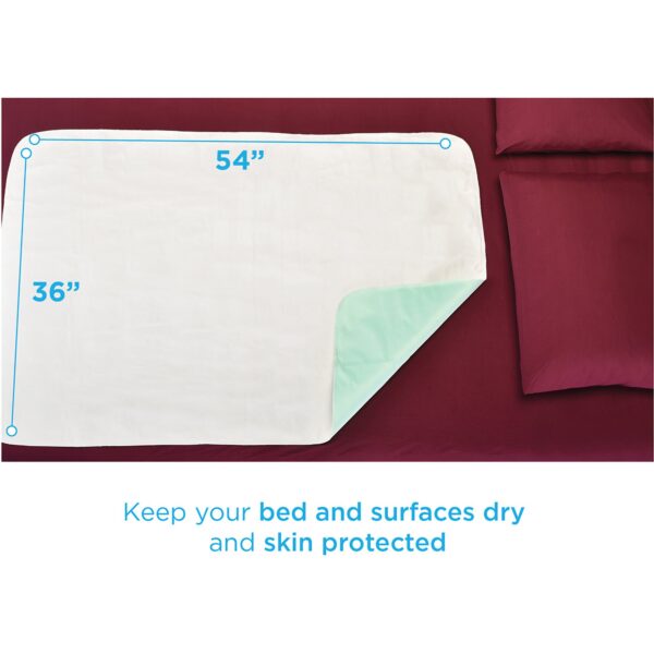 Ultra Reusable Underpad 36 x 54 Inches - High Absorbency Waterproof Bed and Surface Protector - Image 4