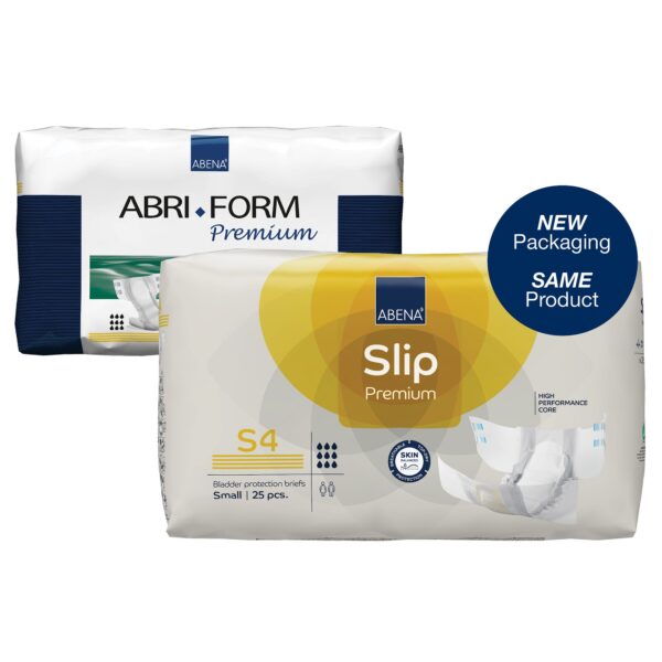 Abena Slip Premium S4 Small Unisex Adult Incontinence Brief * Heavy Absorbency, 2,200 mL - Image 2