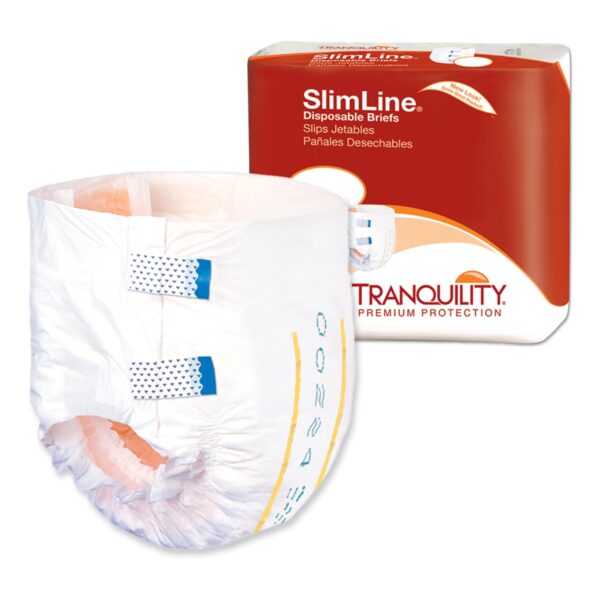 Tranquility X-Large Unisex Adult Incontinence Brief with Heavy Absorbency, Part #2134 - Image 3