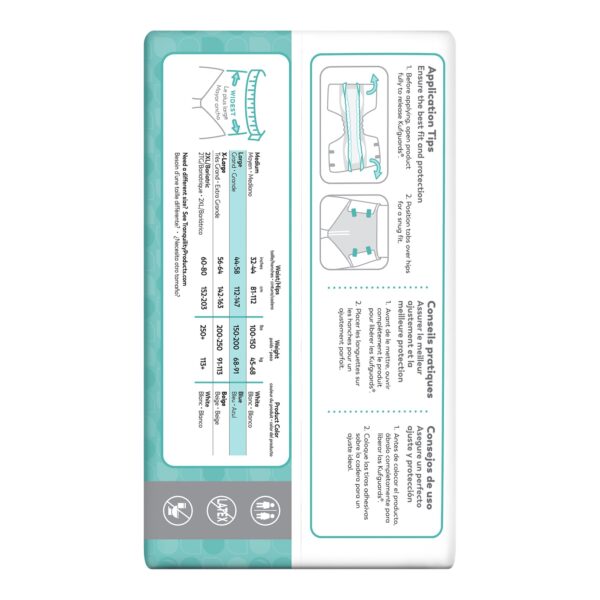 Tranquility Essential Large Unisex Incontinence Brief - Heavy Absorbency, Disposable - Image 4