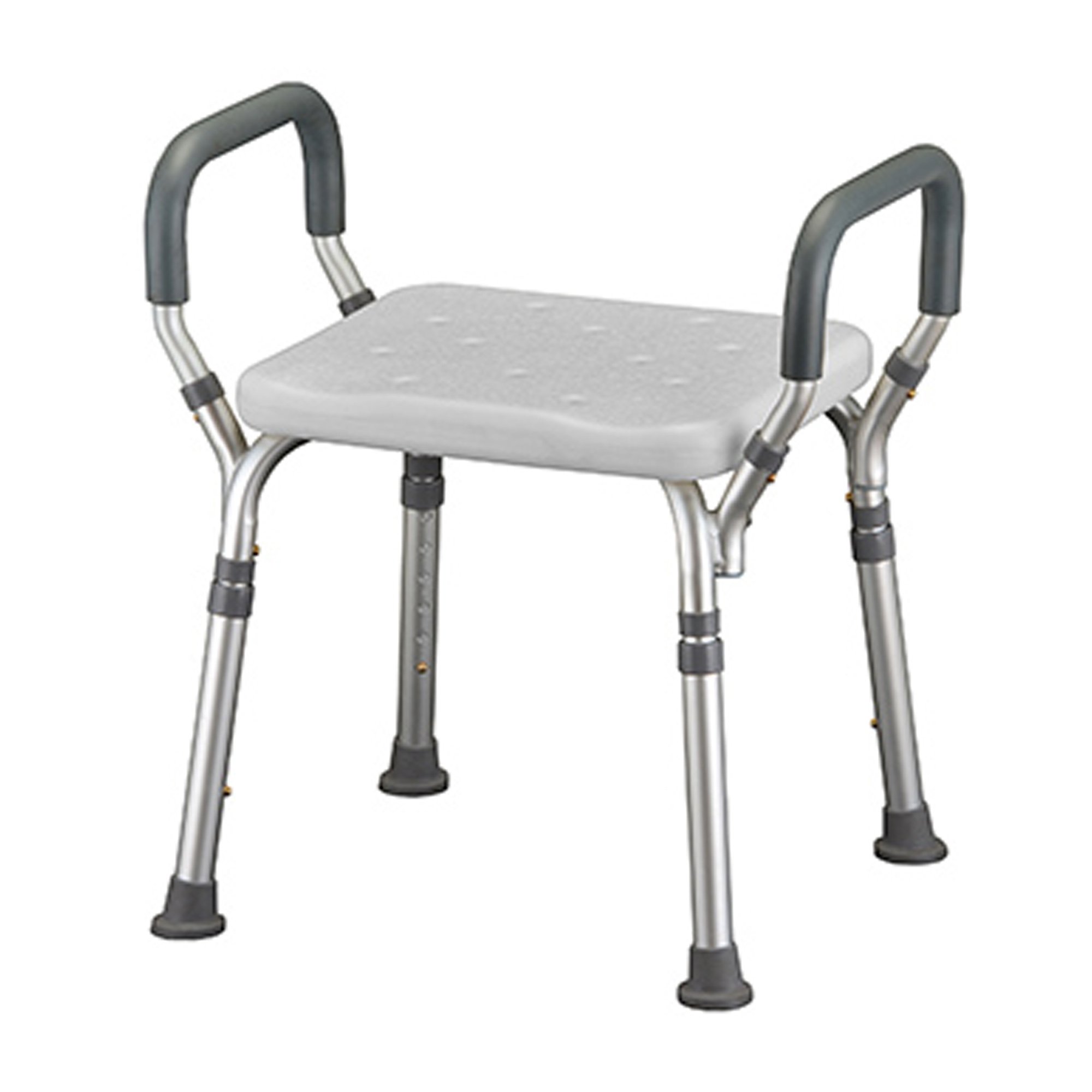 Nova Removable Arms Aluminum Bath Bench with 15-3/4 Inch Seat Width and 300 lbs. Capacity - Part Number 9035-R