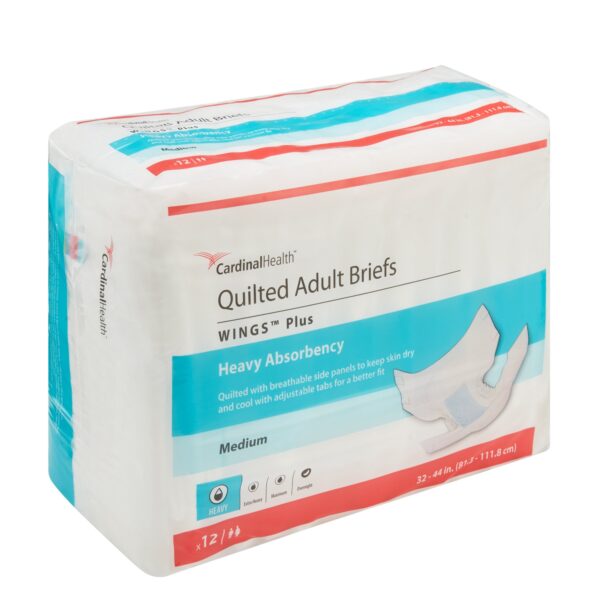 Unisex Adult Incontinence Briefs with Quilted Design by Brand 66033 - Heavy Absorbency for Overnight and Heavy Leakage - Image 2