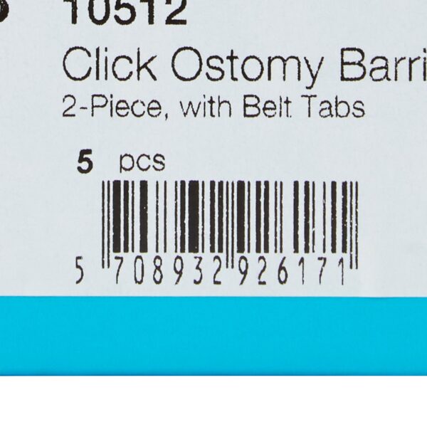 SenSura Mio Click 50mm Ostomy Barrier with Trim to Fit and Extended Wear Elastic Adhesive * Red Code System - Image 3