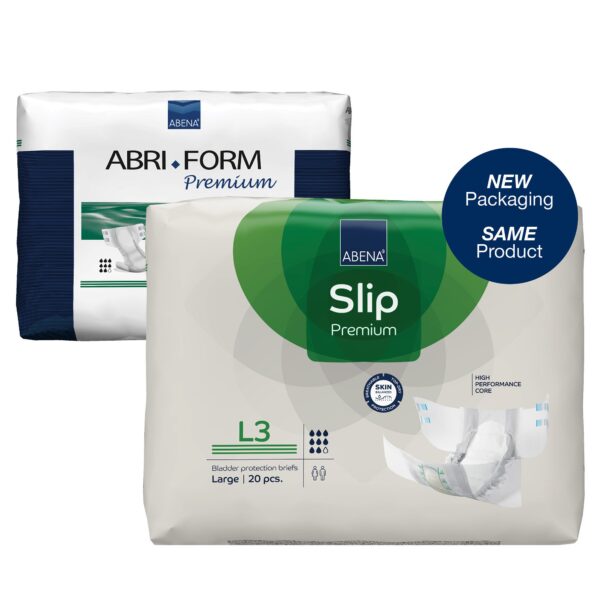Abena Slip Premium L3 Large Unisex Adult Incontinence Brief with Heavy Absorbency - Image 2