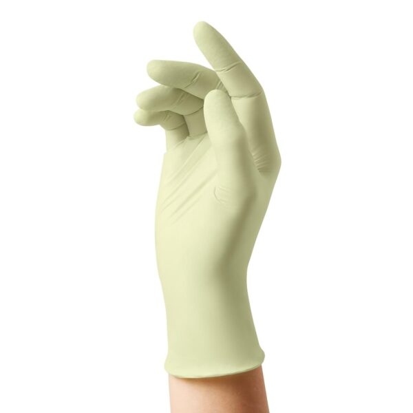 OATEX Exam Glove Restore Touch X-Large Non-Sterile Nitrile Green with Textured Fingertips - Image 6