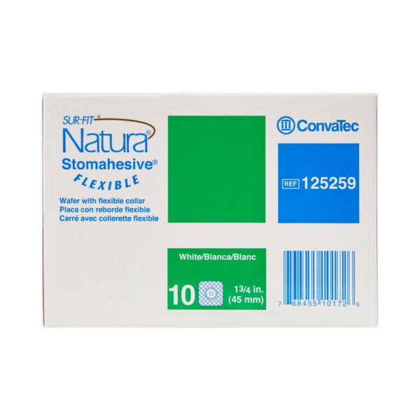 Sur-Fit Natura Ostomy Barrier - Trim to Fit, 4 x 4 Inches, Hydrocolloid, Standard Wear - Image 4
