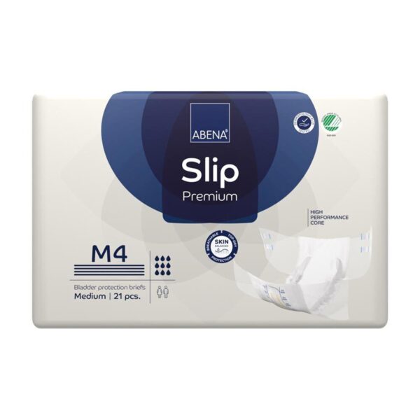 Abena Slip Premium M4 Unisex Adult Incontinence Brief - Heavy Absorbency, Medium Size - Image 5