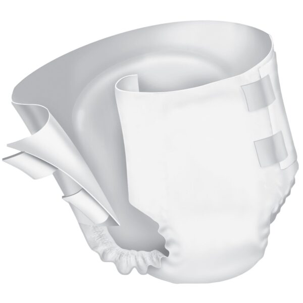 Prevail Breezers Regular Disposable Heavy Absorbency Briefs - Unisex Adult Incontinence Solution PVB-016/1 - Image 3