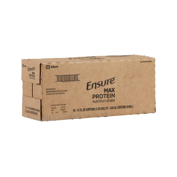 Ensure Max Protein French Vanilla Nutritional Shake 11 oz. Reclosable Carton by Abbott * High-Protein Liquid Supplement for Muscle Support - Image 5