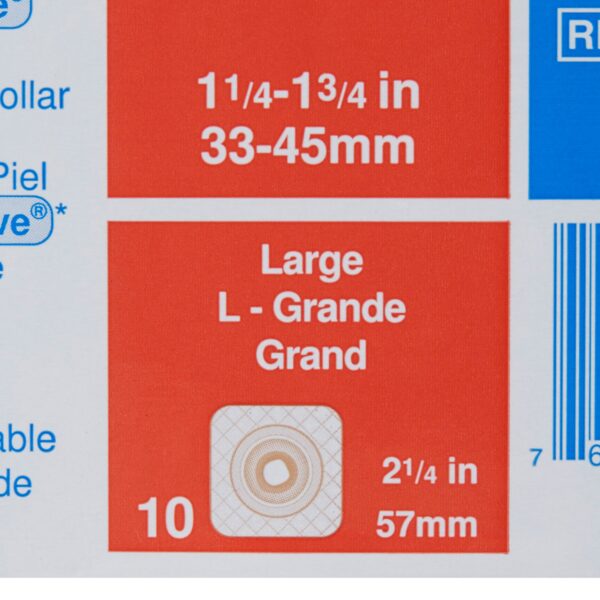 Sur-Fit Natura Stomahesive Moldable Ostomy Barrier with 2? Inch Flange for Liquid Output - Red - Image 6