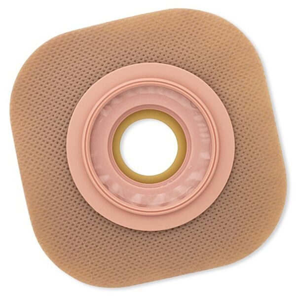 FlexWear* 485610 Precut Ostomy Barrier with 1? Inch Flange * Green, Standard Wear Adhesive Tape - Image 2