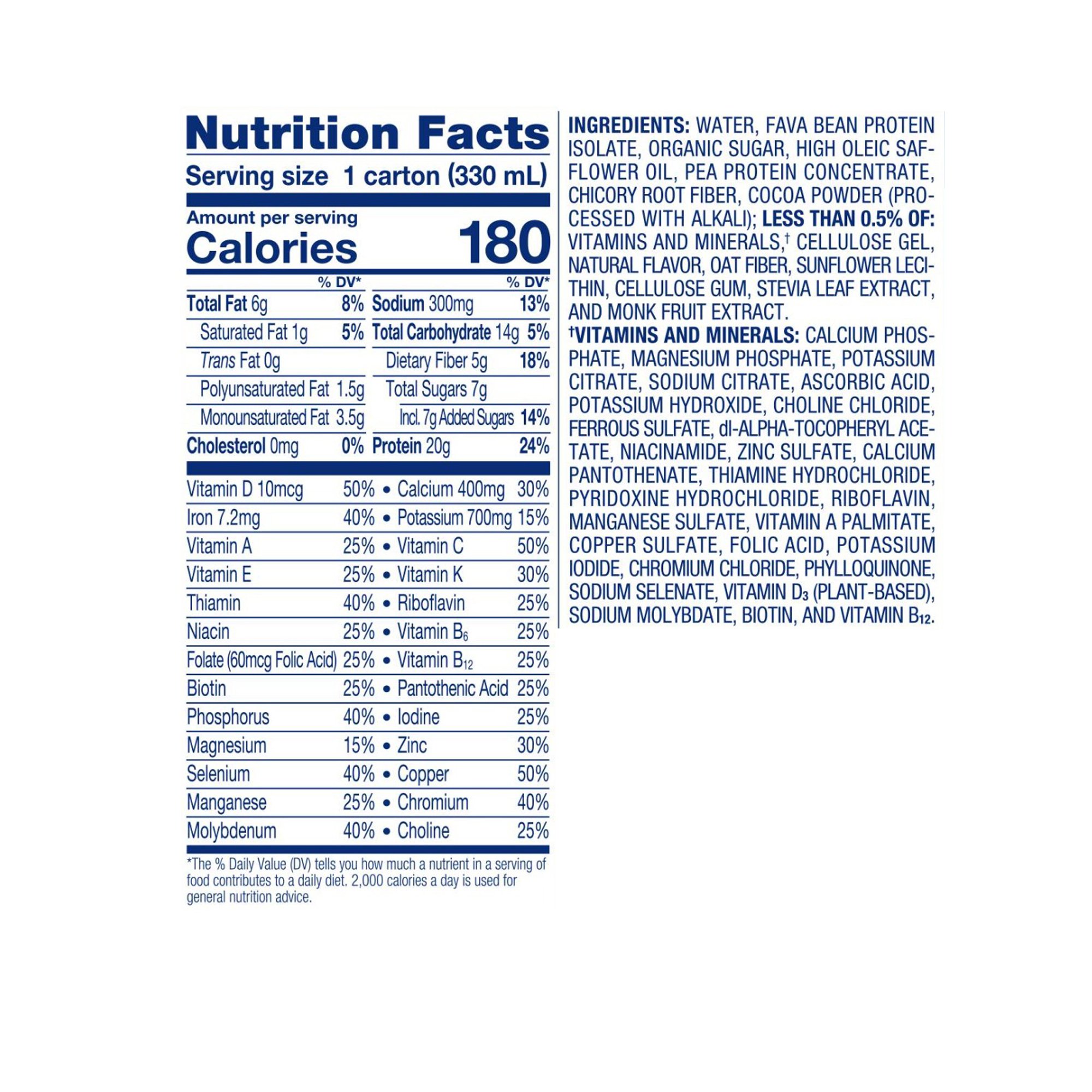 Ensure Plant-Based Protein Nutrition Shake Chocolate Flavor - 11 oz. Liquid Carton by Ensure Part Number 67453