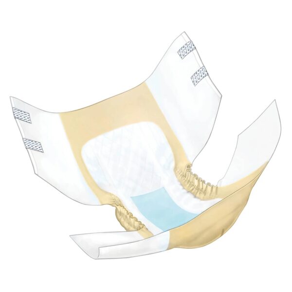 Unisex Adult Incontinence Brief Wings by Brand 67035 * Overnight Heavy Absorbency, XL - Image 3