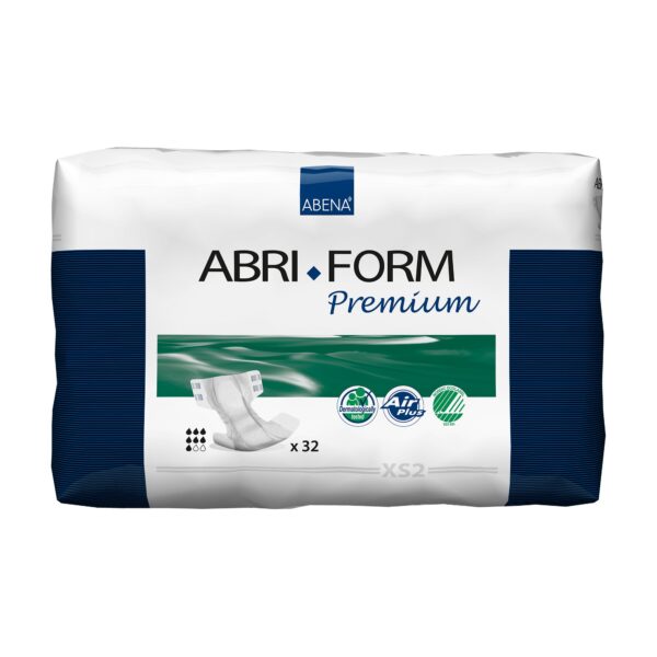 Abri-Form Premium XS2 Unisex Adult Incontinence Brief * Heavy Absorbency, X-Small Disposable by Abena Part 43054 - Image 2
