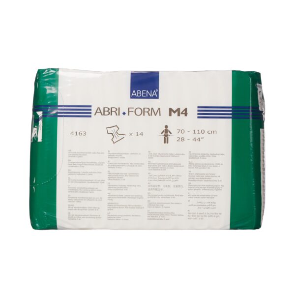 Abri-Form Comfort M4 Medium Disposable Heavy Absorbency Unisex Adult Incontinence Brief by Abena Part 4163 - Image 3