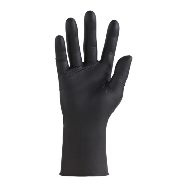 CareStock Medium NonSterile Nitrile Exam Gloves with Standard Cuff and Textured Finish - Black, Part CS2774 - Image 8