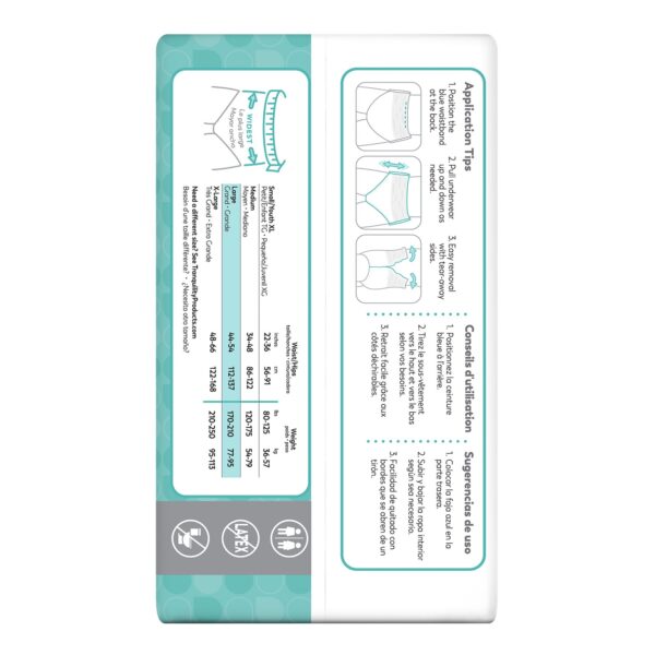 Tranquility Essential Part 418717 Unisex Adult Heavy Absorbency Pull-On Underwear - Image 4