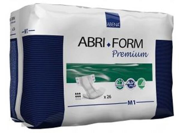 Abri-Form Premium M1 Medium Unisex Adult Incontinence Brief by Attends * Moderate Absorbency - Image 3
