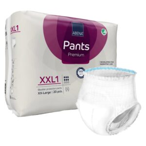 Abena Premium Pants XXL1 Unisex Adult Absorbent Underwear - 2X-Large Disposable Heavy Absorbency