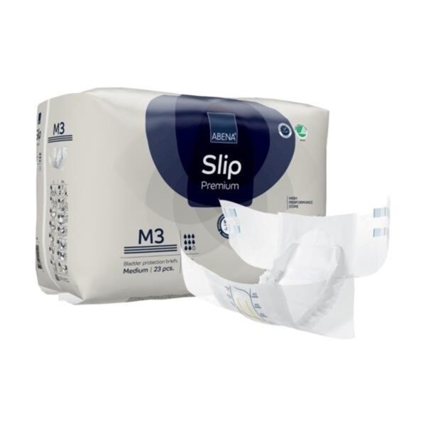 Abena Slip Premium M3 Medium Adult Incontinence Brief with 3,100 mL Absorbency