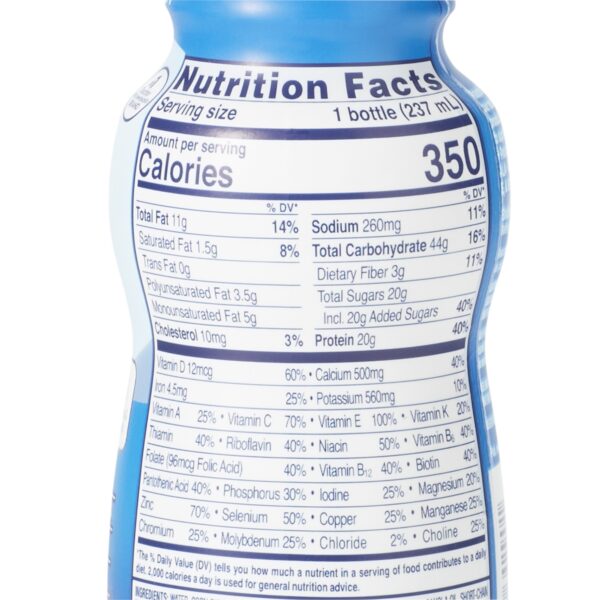 Ensure Enlive Advanced Therapeutic Nutrition Shake by Abbott - Vanilla Flavor, 8 oz Bottle - Image 3
