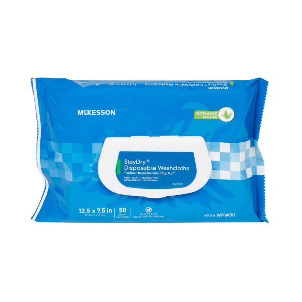 Personal Cleansing Wipe StayDry Soft Pack Scented 50 Count by Brand WPW50 - Image 4