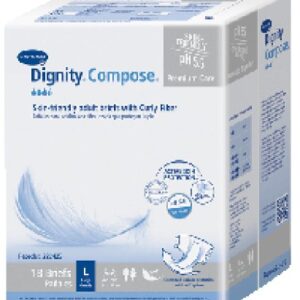 Dignity Compose 2X-Large Unisex Adult Incontinence Brief - Heavy Absorbency