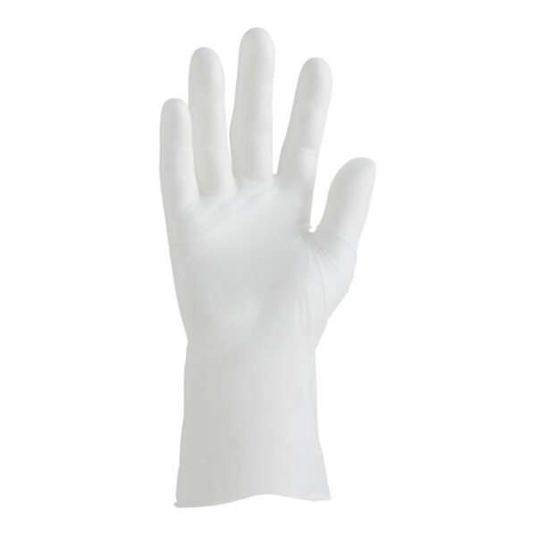 CareStock Large Non-Sterile Vinyl Exam Gloves - Clear, Smooth Finish, Standard Cuff - Image 8