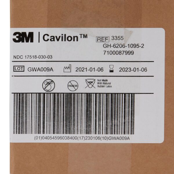 3M Cavilon Skin Protectant Unscented Cream 3.25 oz Tube - CHG Compatible Barrier Solution - Image 5