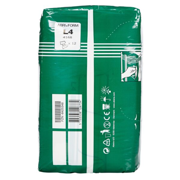 Abri-Form Comfort L4 Large Unisex Adult Incontinence Brief with Heavy Absorbency - TENA - Image 4