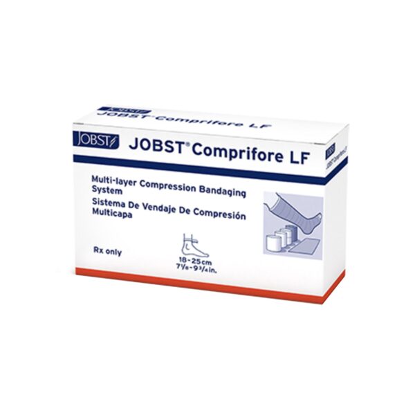 JOBST Comprifore 4 Layer Compression Bandage System - 7 to 10 Inch, No Closure, Tan/White, 40 mmHg - Image 2