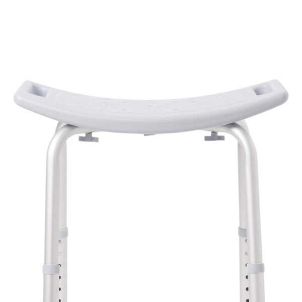 McKesson Aluminum Frame Bath Bench with 19-1/4 Inch Seat Width and Adjustable Height - Image 3