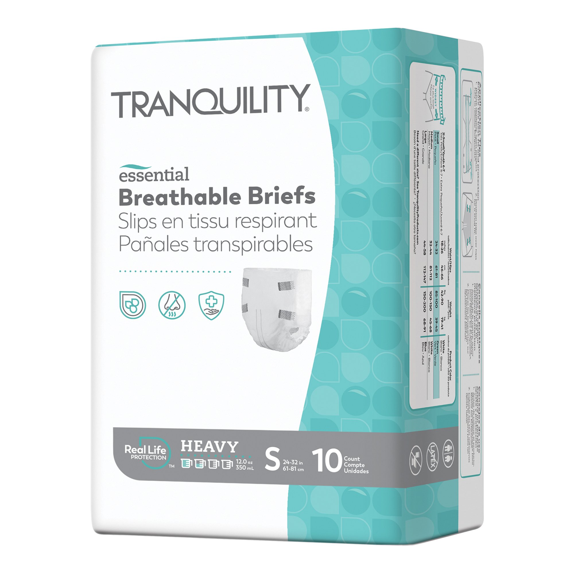 Tranquility Essential Small Unisex Incontinence Brief Part 2744