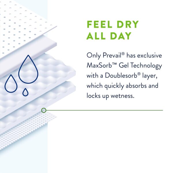 Prevail Bariatric Size C Unisex Adult Incontinence Brief by Prevail, Part PV-110 - Image 5