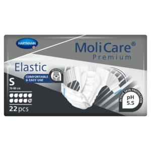 MoliCare Premium Elastic Unisex Adult Incontinence Brief - Small, Heavy Absorbency (Part #165671)