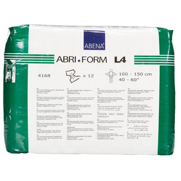 Abri-Form Comfort L4 Large Unisex Adult Incontinence Brief by Abena - Part 4168 - Image 3