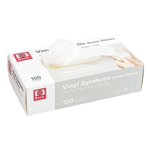 Exam Glove Basic Small NonSterile Vinyl by Brand - Part 09112876759 - Image 2