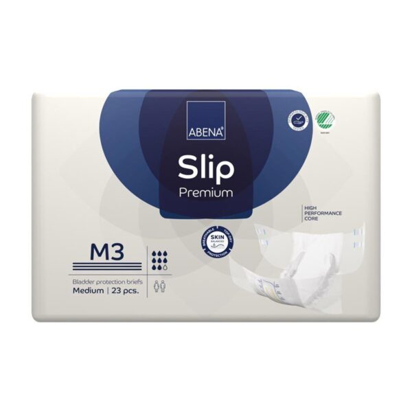 Abena Slip Premium M3 Medium Unisex Incontinence Brief with 3,100 mL Absorbency - Image 5