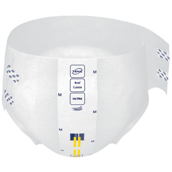 TENA Ultra Medium Unisex Adult Incontinence Brief with Breathable Design and Odor Control - Image 3