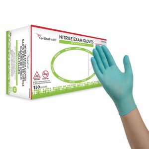 Esteem Stretch Medium NonSterile Nitrile Exam Gloves with Textured Fingertips - Chemotherapy Tested