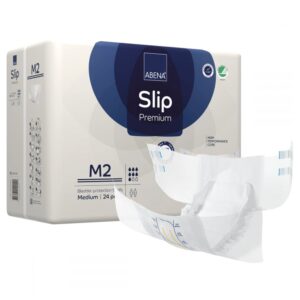 Abena Slip Premium M2 Medium Unisex Adult Incontinence Brief - Heavy Absorbency, 2,600 mL