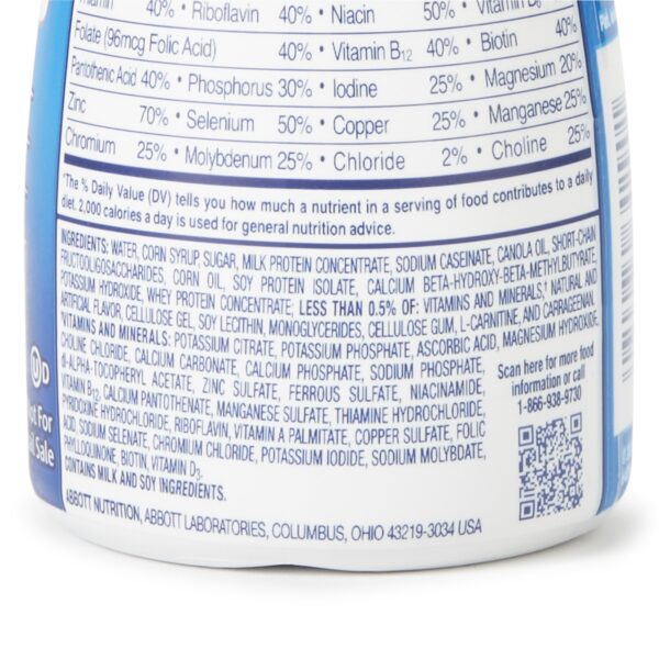 Ensure Enlive Advanced Therapeutic Nutrition Shake by Abbott - Vanilla Flavor, 8 oz Bottle - Image 2